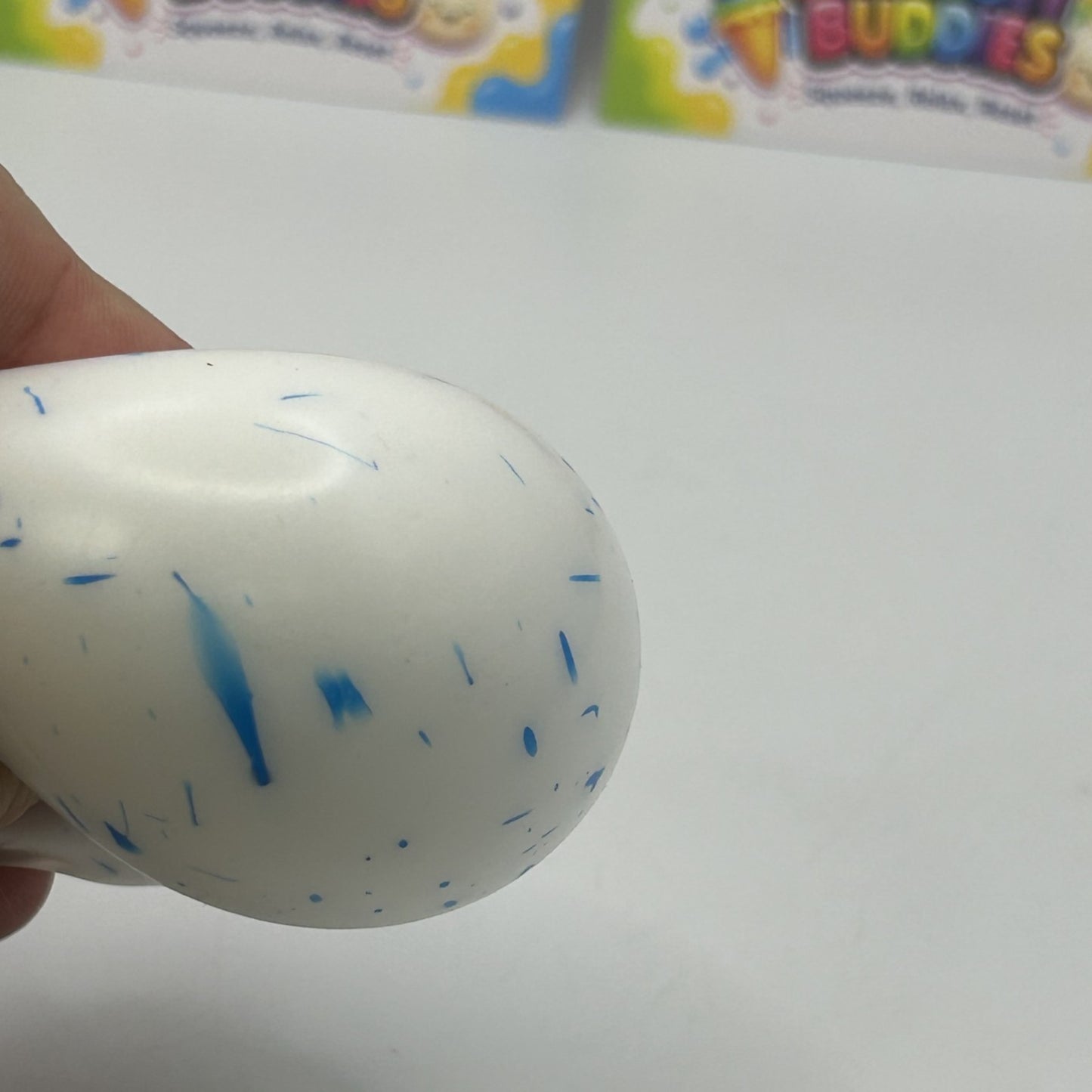 Snowball Squishy Sensory Fidget Toy Soft Foam Stress Relief Squeeze Ball