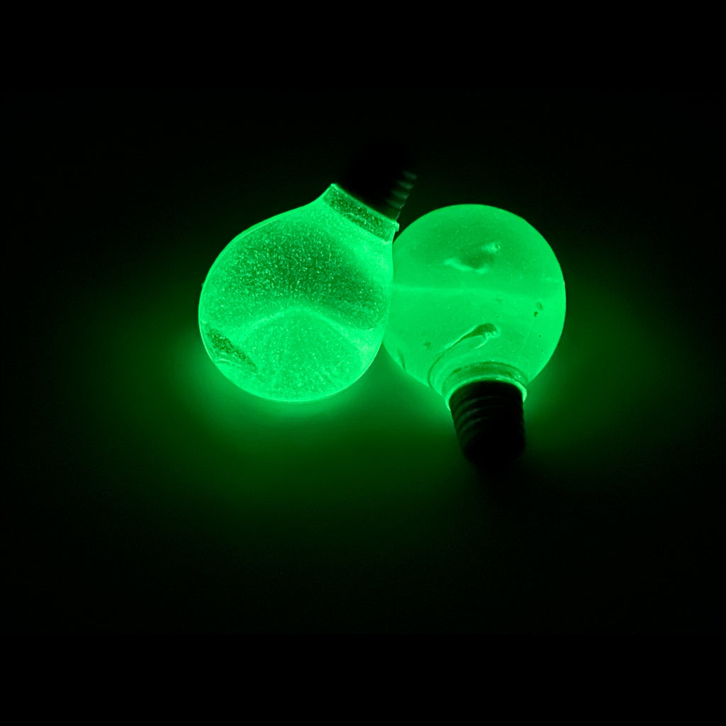 Glow in the Dark Light Bulb Globe Squishy | Maltose Slow Rise Sensory Toy