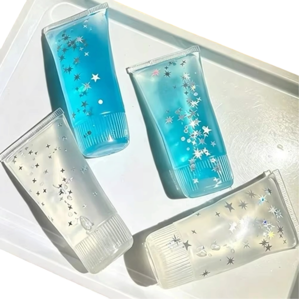 Vaseline Toothpaste Squishy | Glitter Mouldable Sensory Squishy