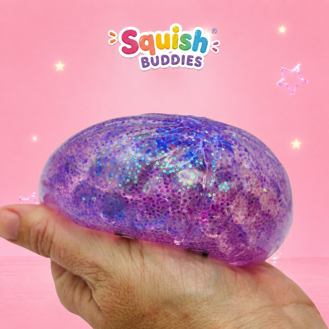 Rainbow Squishy Dumpling Toy – Sugar Gel Stress Ball Bao Bun Sensory Squish (Mystery Colour + Rare Gold)