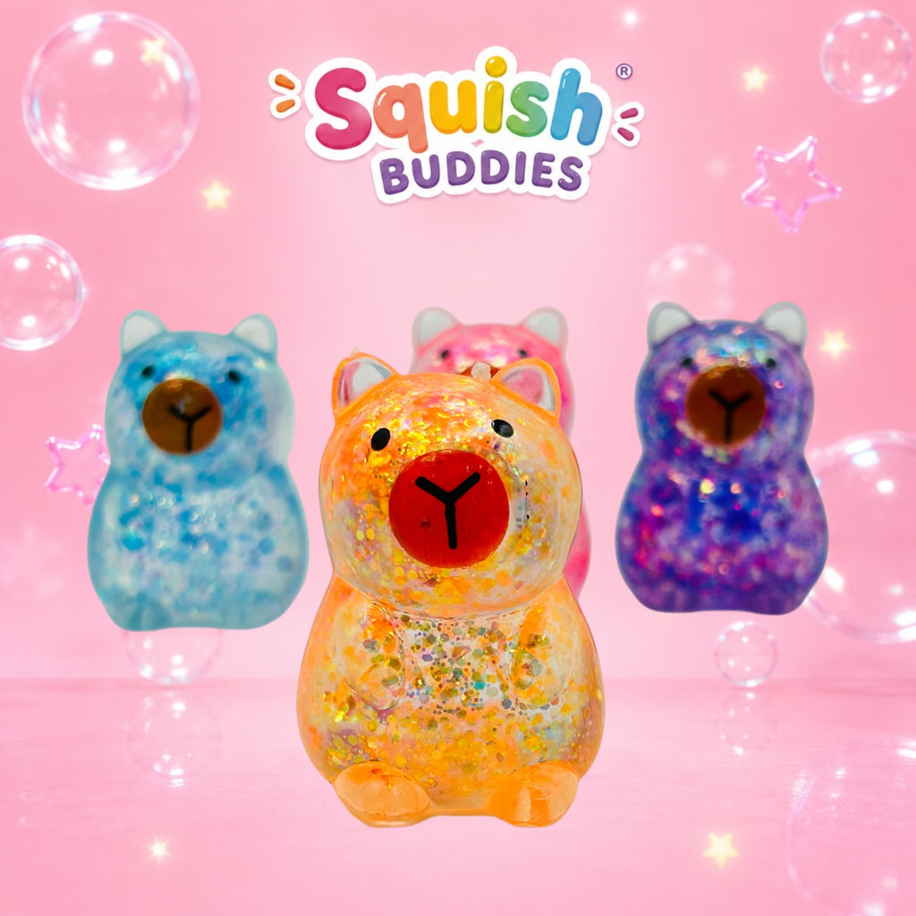 Capybara Maltose Sugar Gel Squishy | Slow Rise Sensory Fidget Toy | Small, Large or Bundle