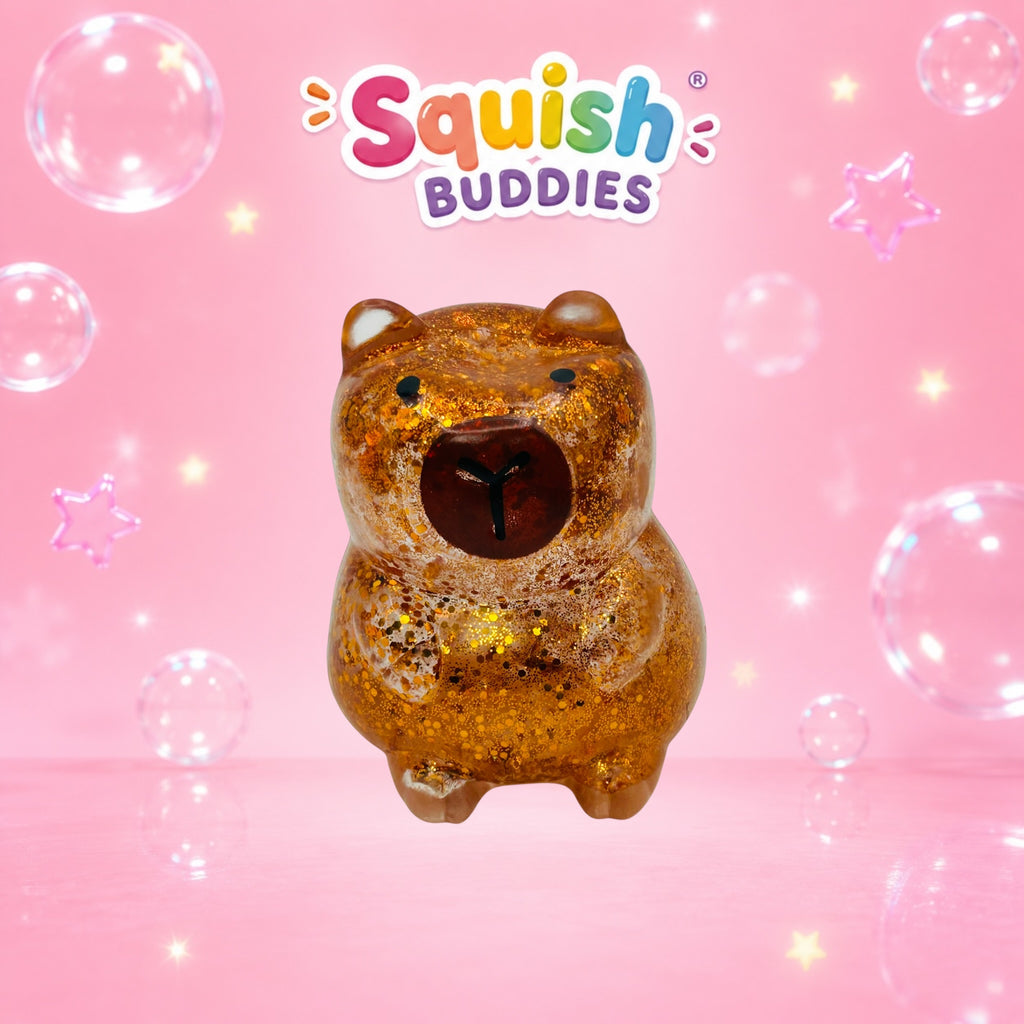 Capybara Maltose Sugar Gel Squishy | Slow Rise Sensory Fidget Toy | Small, Large or Bundle