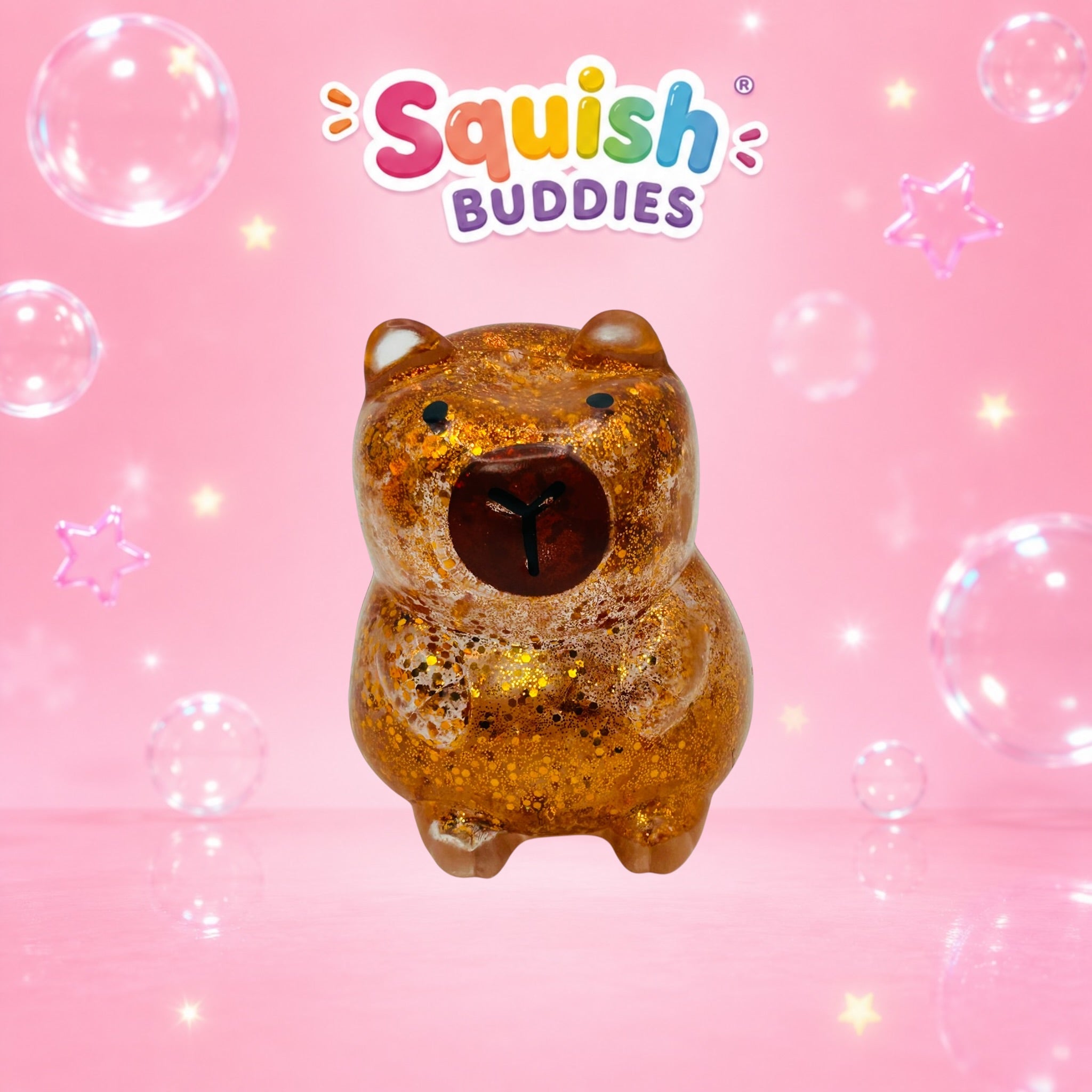 Capybara Maltose Sugar Gel Squishy | Slow Rise Sensory Fidget Toy | Small, Large or Bundle