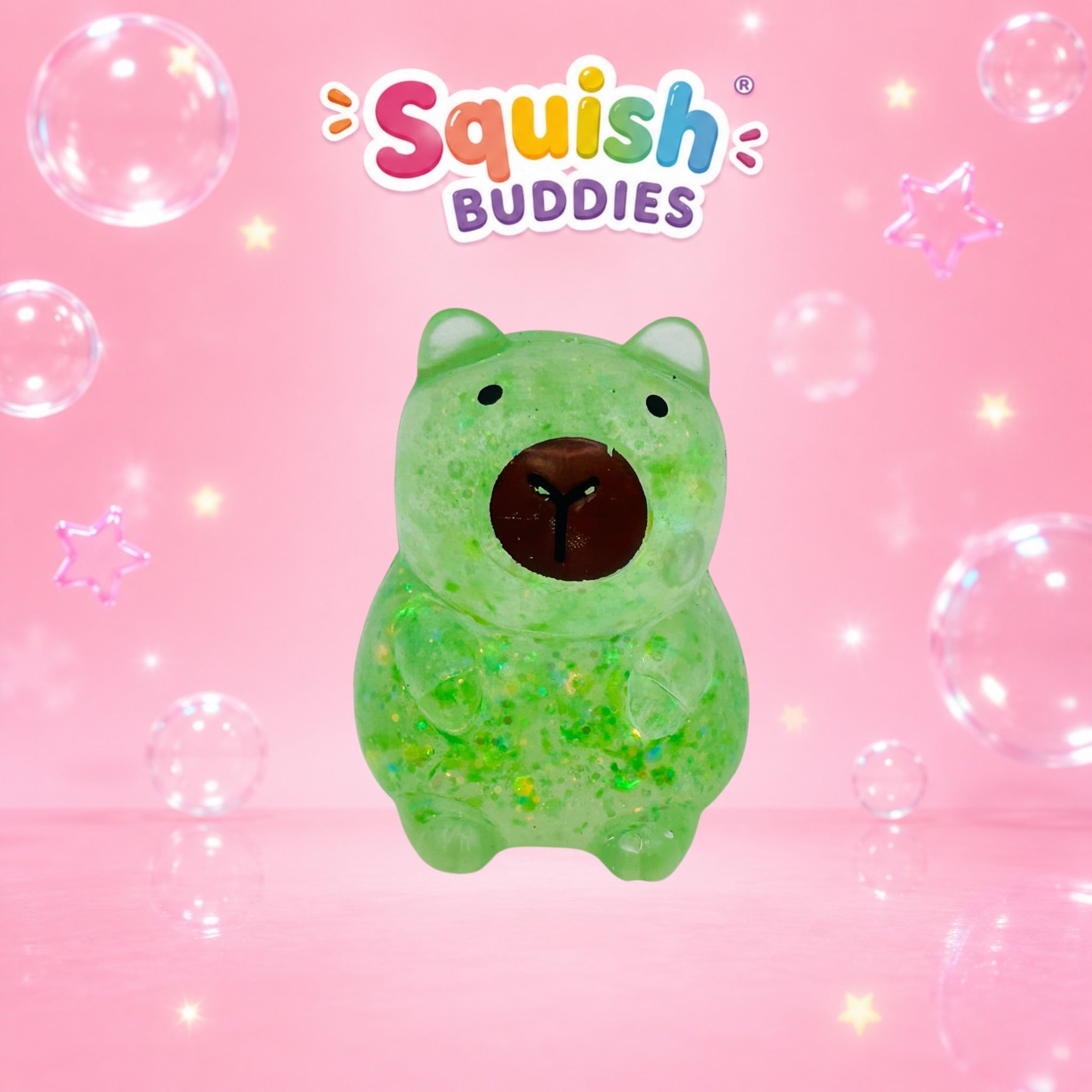 Capybara Maltose Sugar Gel Squishy | Slow Rise Sensory Fidget Toy | Small, Large or Bundle