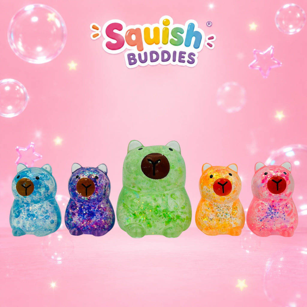 Capybara Maltose Sugar Gel Squishy | Slow Rise Sensory Fidget Toy | Small, Large or Bundle