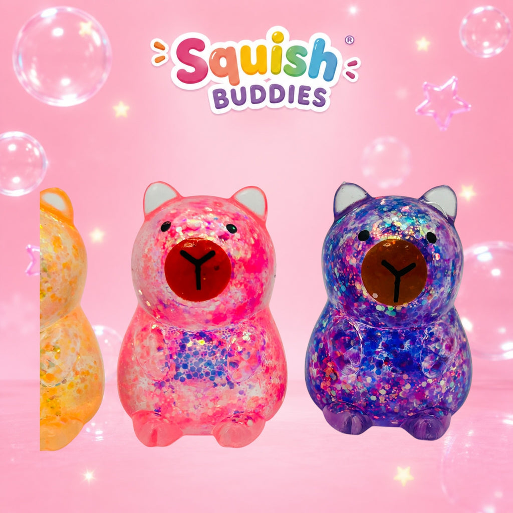 Capybara Maltose Sugar Gel Squishy | Slow Rise Sensory Fidget Toy | Small, Large or Bundle