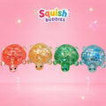 Glitter Sugar Turtle Slow Rise Squishy | Stretchy Sparkle Sensory Fidget Toy