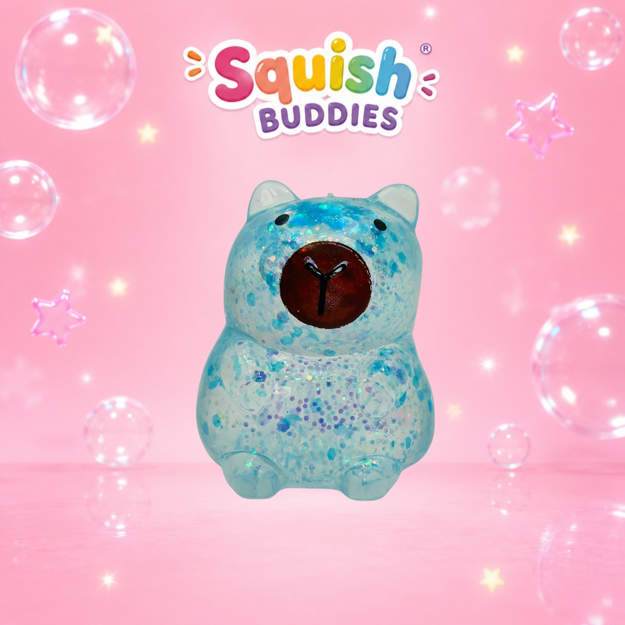 Capybara Maltose Sugar Gel Squishy | Slow Rise Sensory Fidget Toy | Small, Large or Bundle