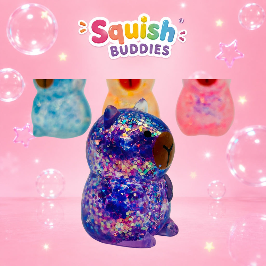 Capybara Maltose Sugar Gel Squishy | Slow Rise Sensory Fidget Toy | Small, Large or Bundle