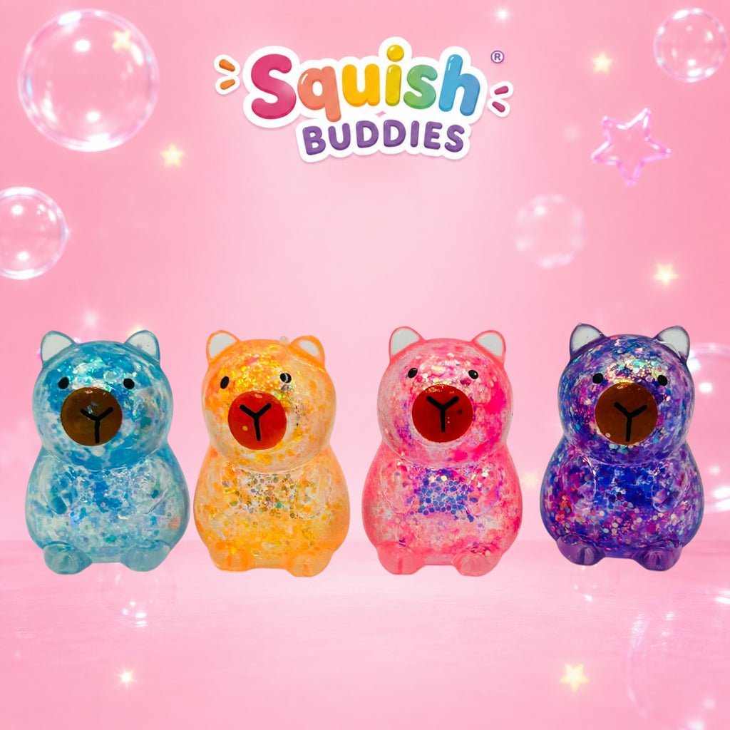 Capybara Maltose Sugar Gel Squishy | Slow Rise Sensory Fidget Toy | Small, Large or Bundle