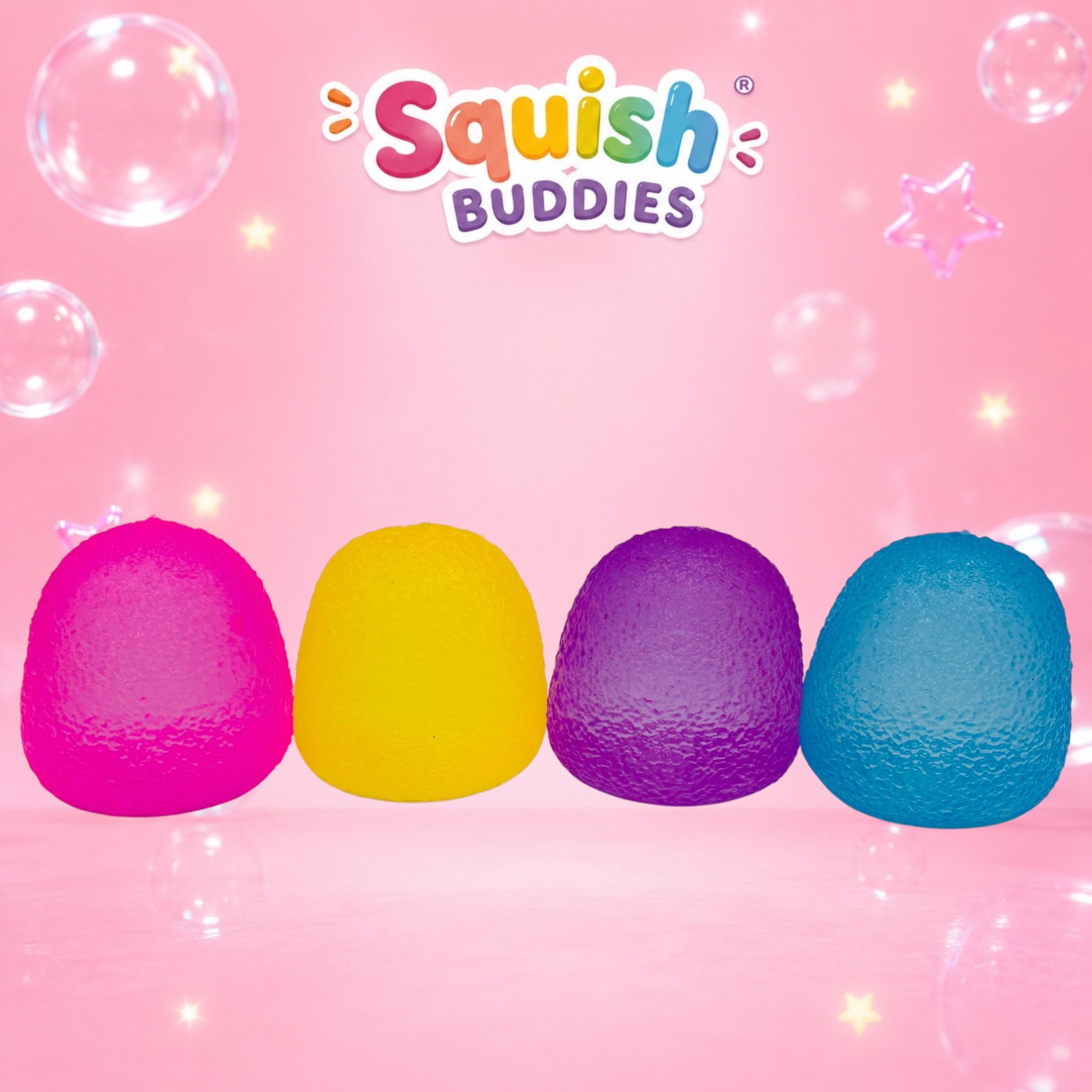 Maltose Sugar Gumdrop Squishy | Slow Rise Textured Fidget Toy | Small, Large or Bundle
