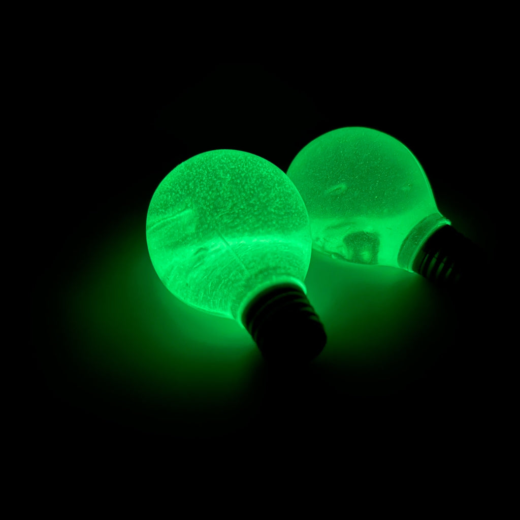 Glow in the Dark Light Bulb Globe Squishy | Maltose Slow Rise Sensory Toy