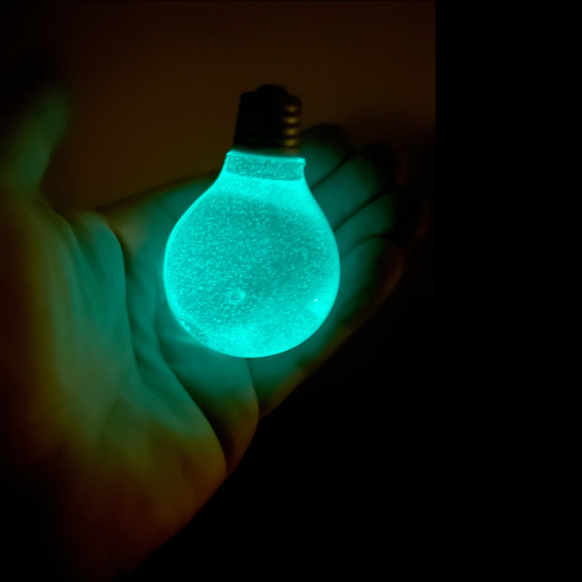 Glow in the Dark Light Bulb Globe Squishy | Maltose Slow Rise Sensory Toy