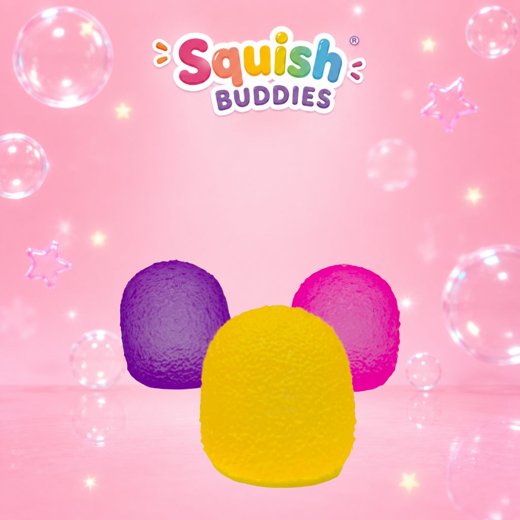 Maltose Sugar Gumdrop Squishy | Slow Rise Textured Fidget Toy | Small, Large or Bundle
