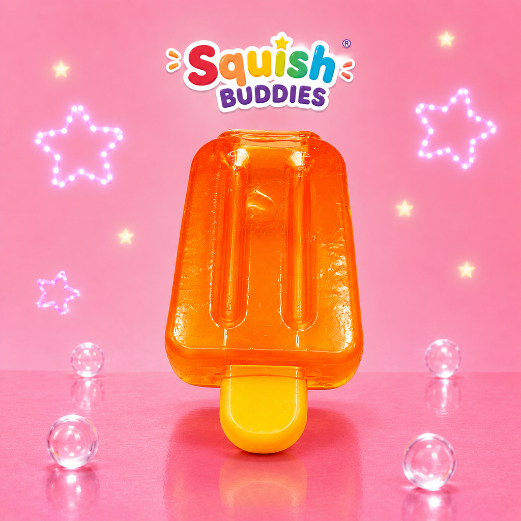 Ice Lolly Jelly Squishy Sensory Fidget Toy Soft Stress Relief Squishy