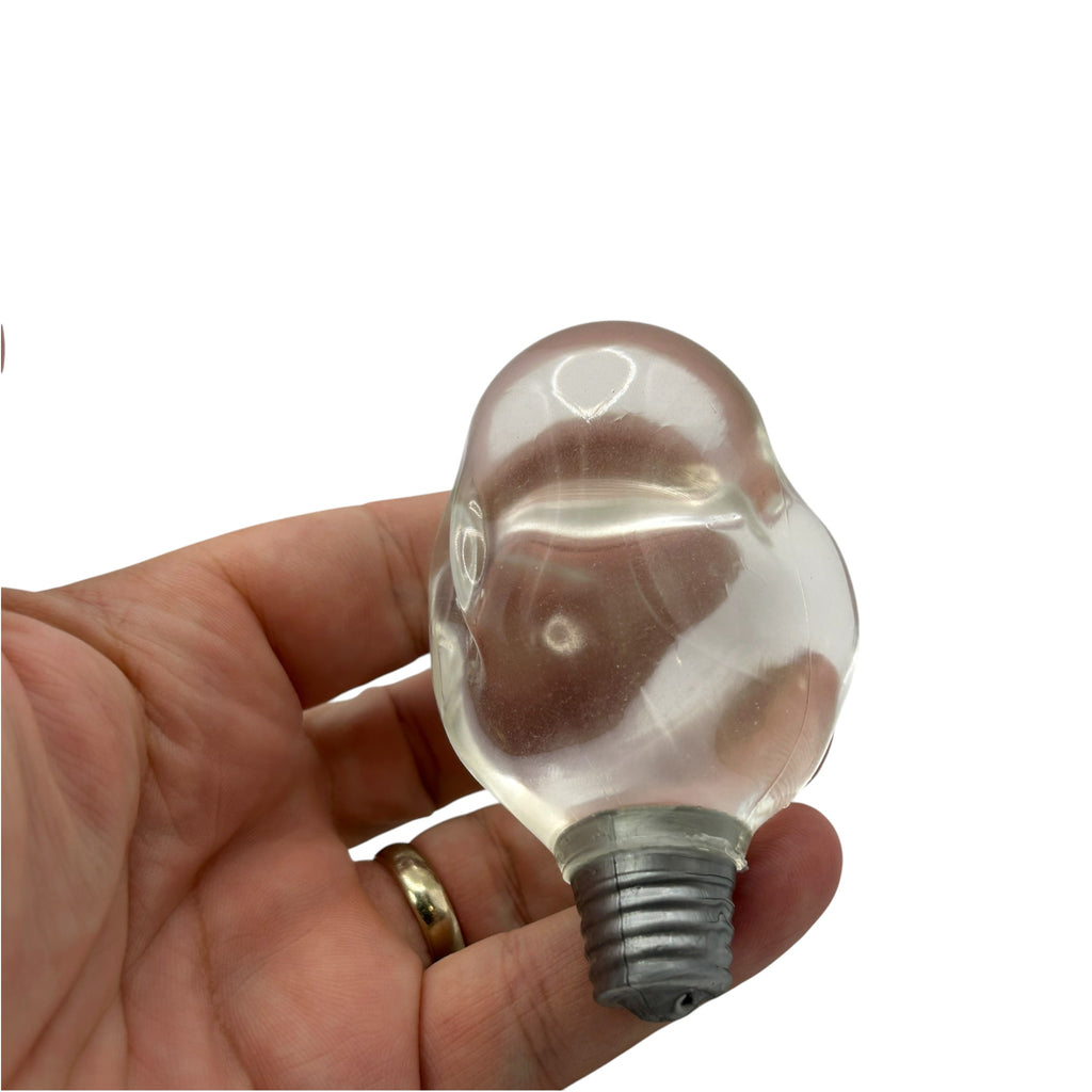 Glow in the Dark Light Bulb Globe Squishy | Maltose Slow Rise Sensory Toy