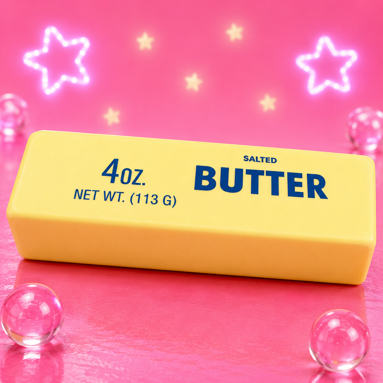 Butter Stick Squishy Toy – Realistic Stress Ball Squeeze Fidget Sensory Toy Soft Stretchy