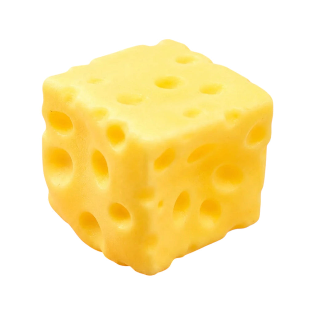 Viral Vaseline Cheese Squishy Sensory Fidget Toy | Stress Relief Squish Cube