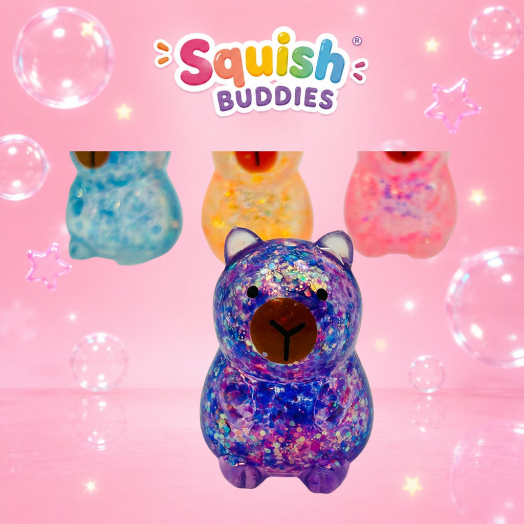 Capybara Maltose Sugar Gel Squishy | Slow Rise Sensory Fidget Toy | Small, Large or Bundle
