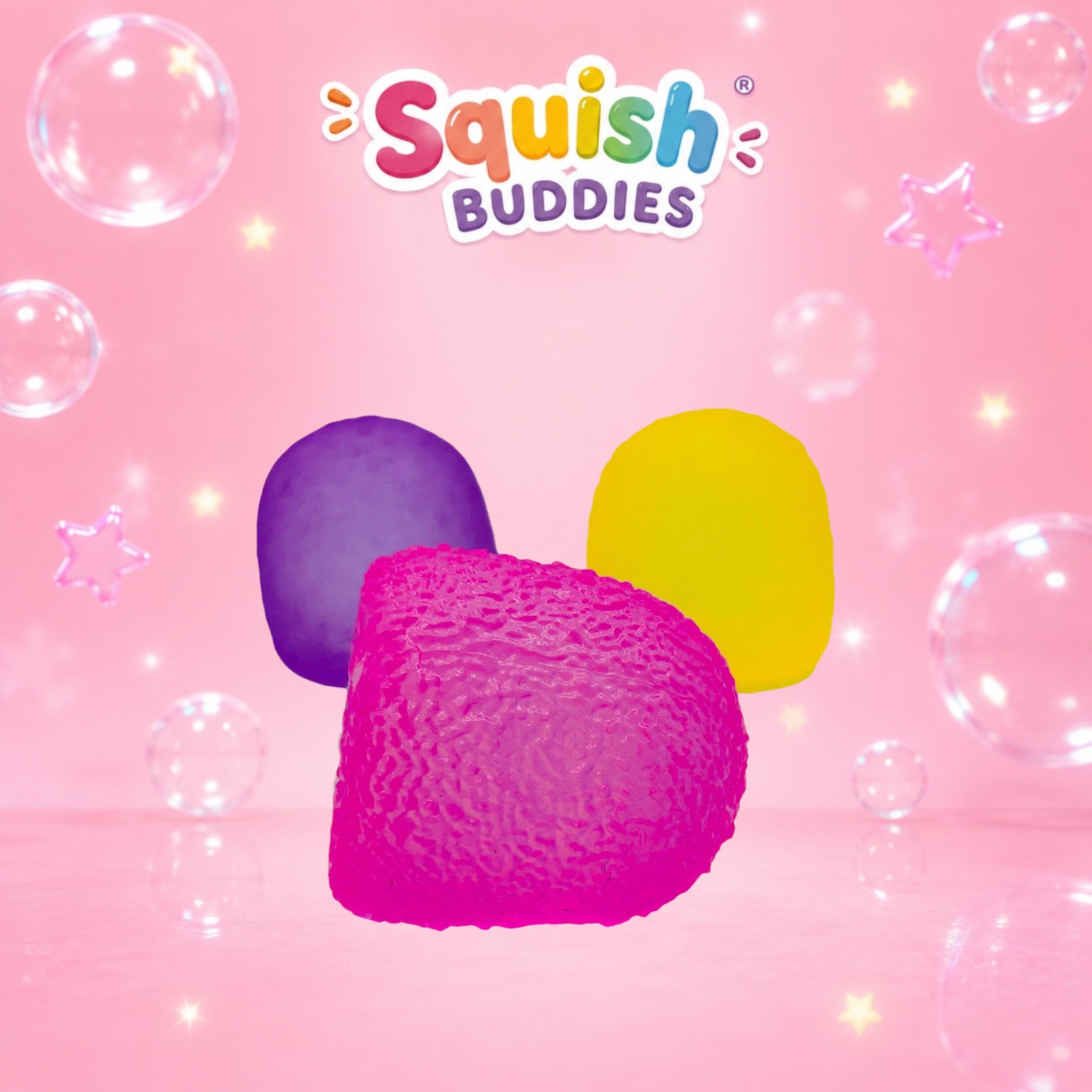 Maltose Sugar Gumdrop Squishy | Slow Rise Textured Fidget Toy | Small, Large or Bundle