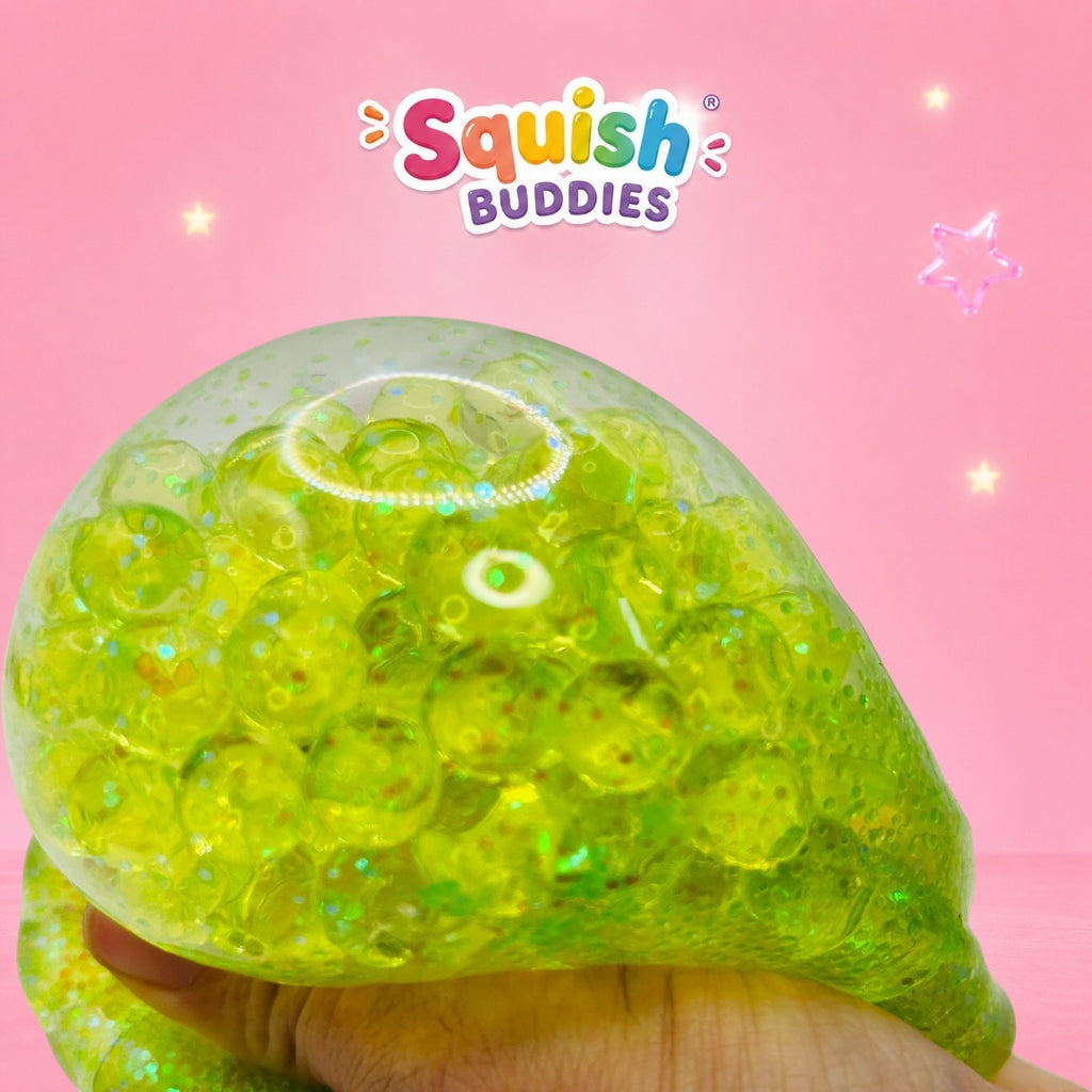 Rainbow Squishy Dumpling Toy – Sugar Gel Stress Ball Bao Bun Sensory Squish (Mystery Colour + Rare Gold)