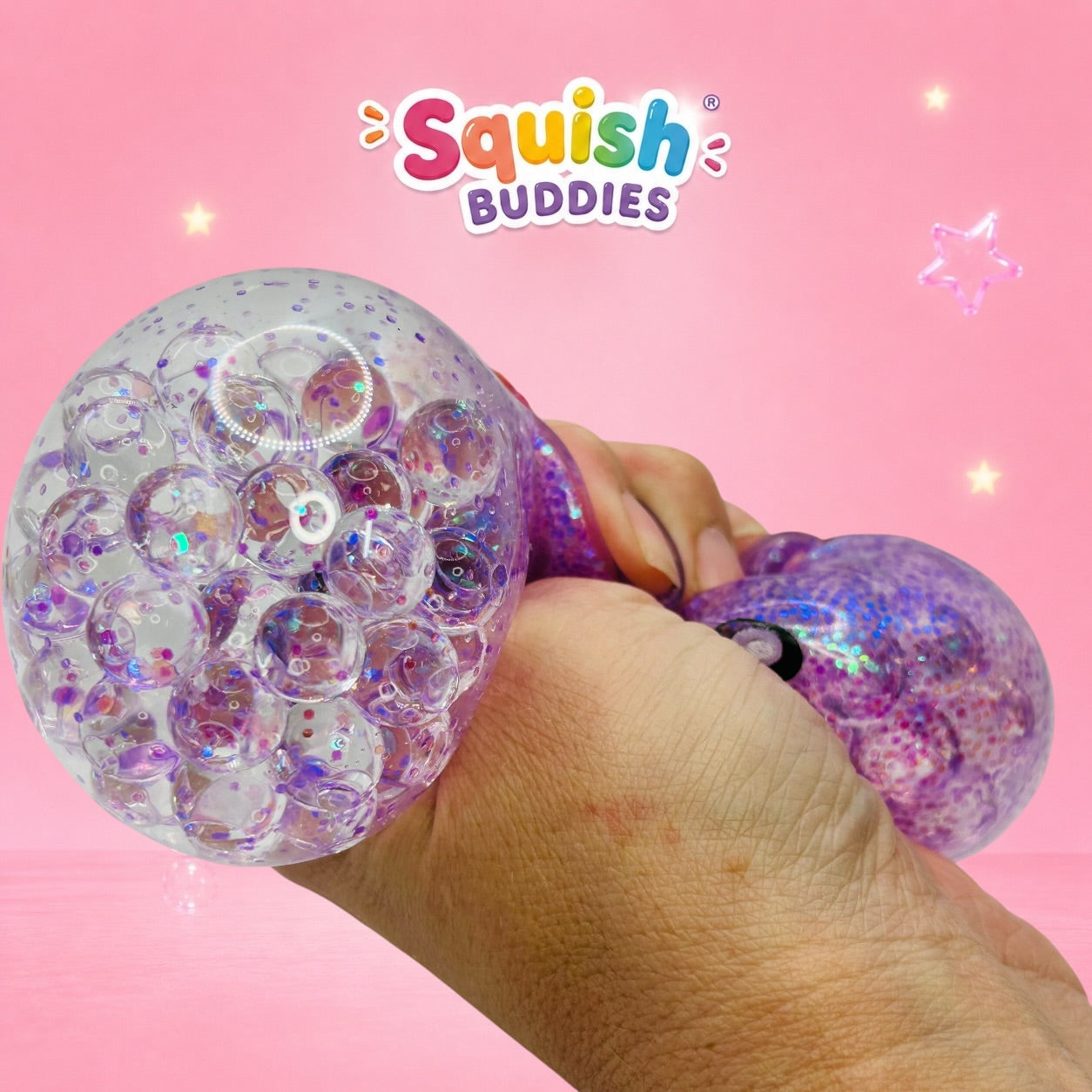 Rainbow Squishy Dumpling Toy – Sugar Gel Stress Ball Bao Bun Sensory Squish (Mystery Colour + Rare Gold)