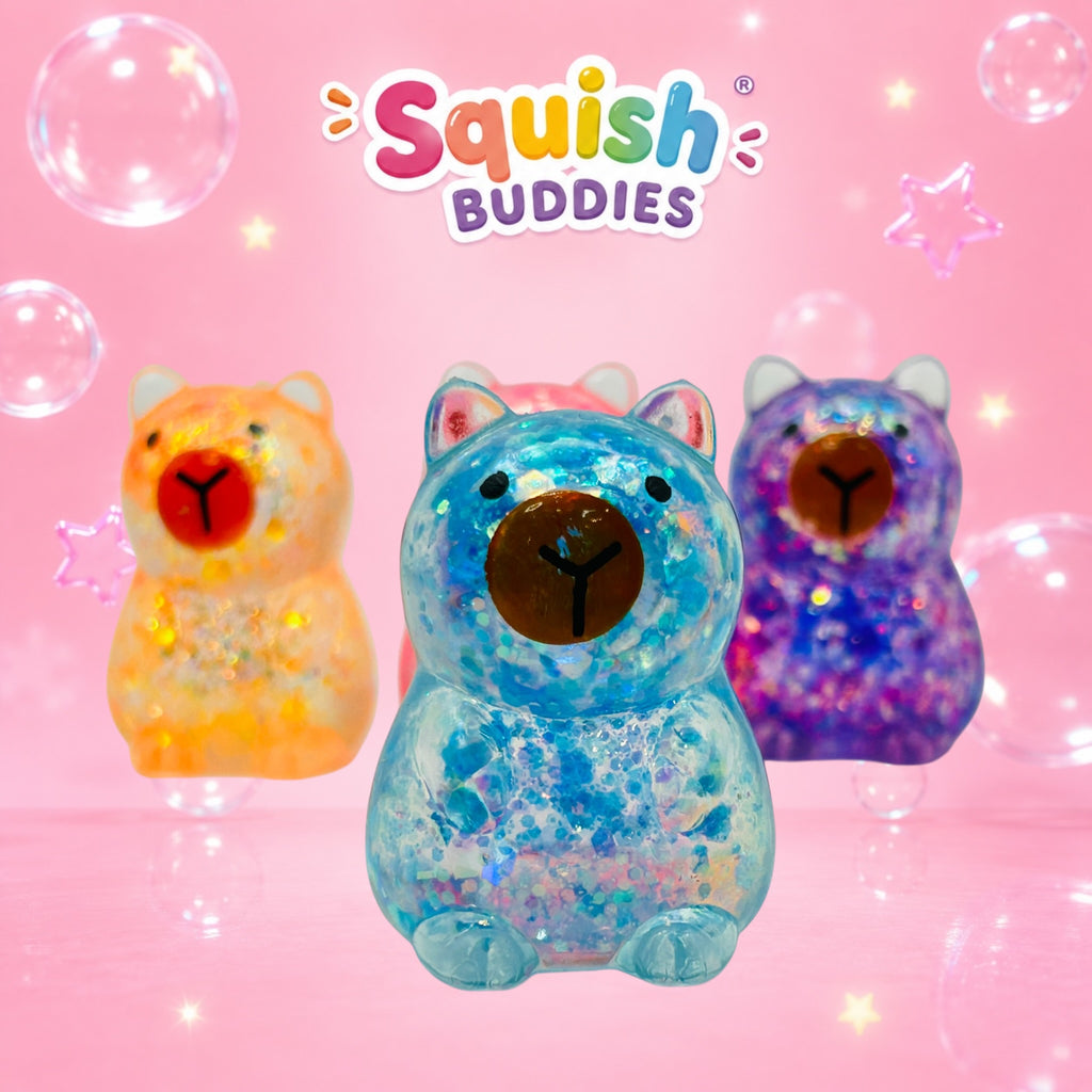 Capybara Maltose Sugar Gel Squishy | Slow Rise Sensory Fidget Toy | Small, Large or Bundle