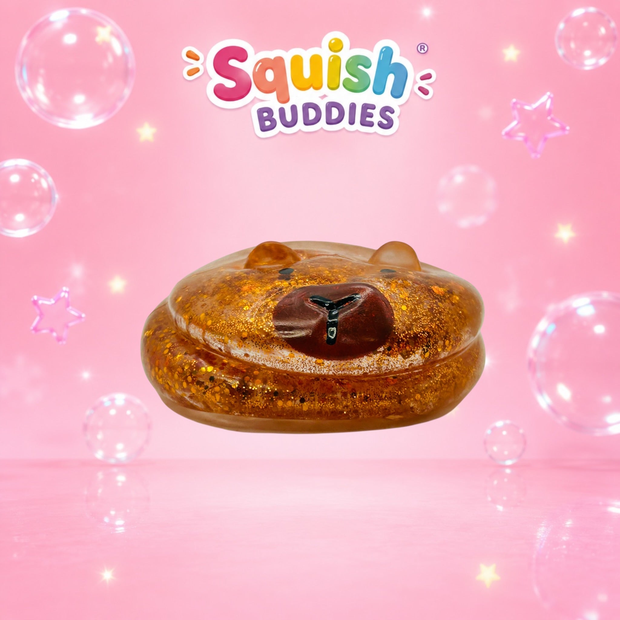 Capybara Maltose Sugar Gel Squishy | Slow Rise Sensory Fidget Toy | Small, Large or Bundle