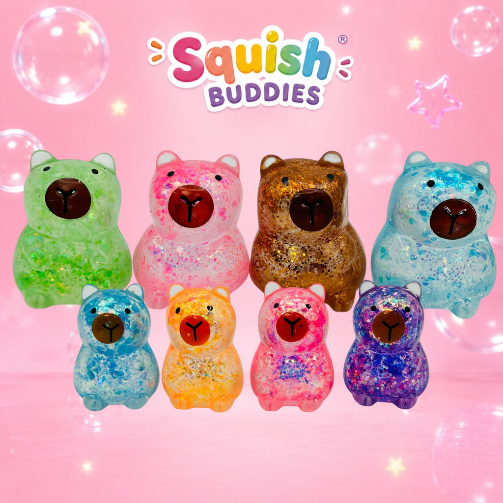 Capybara Maltose Sugar Gel Squishy | Slow Rise Sensory Fidget Toy | Small, Large or Bundle