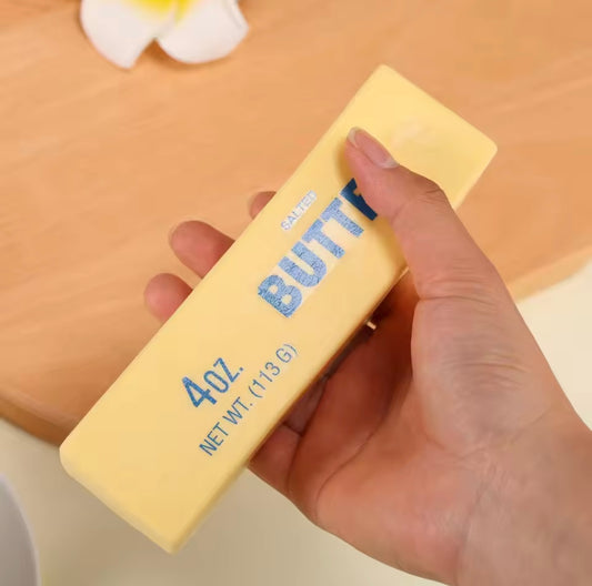 Butter Stick Squishy Toy – Realistic Stress Ball Squeeze Fidget Sensory Toy Soft Stretchy