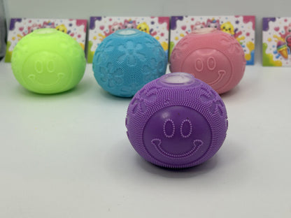 Fuzzball Squishy Sensory Fidget Toy | Soft Textured Stress Relief Squish Ball