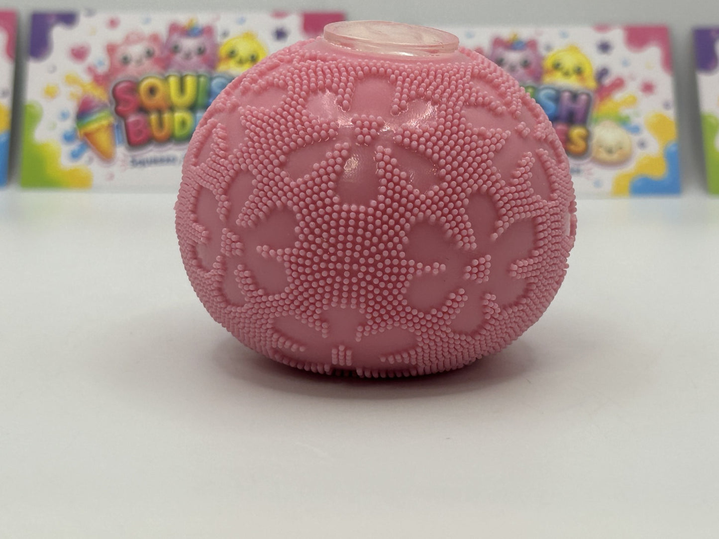 Fuzzball Squishy Sensory Fidget Toy | Soft Textured Stress Relief Squish Ball