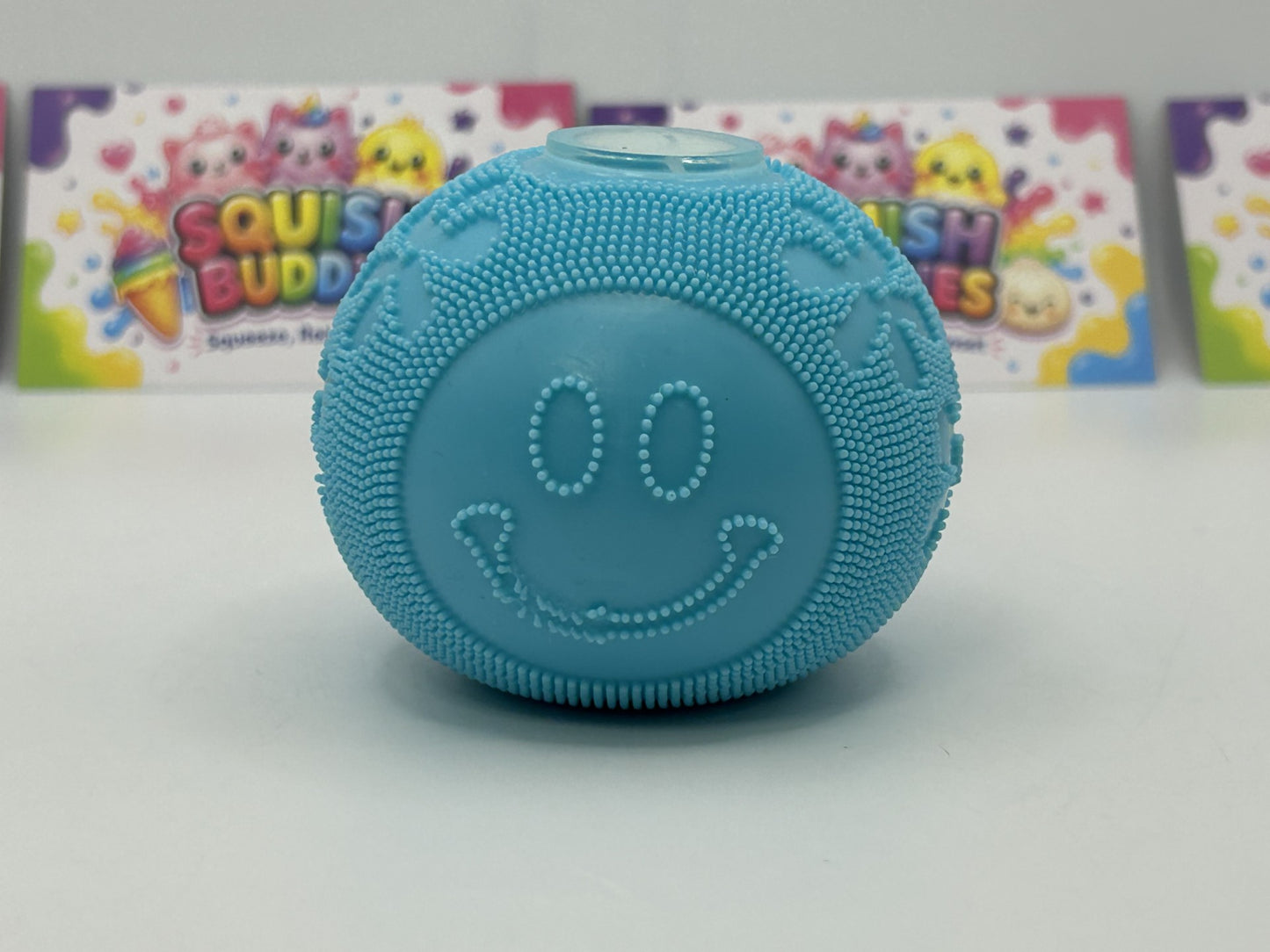 Fuzzball Squishy Sensory Fidget Toy | Soft Textured Stress Relief Squish Ball