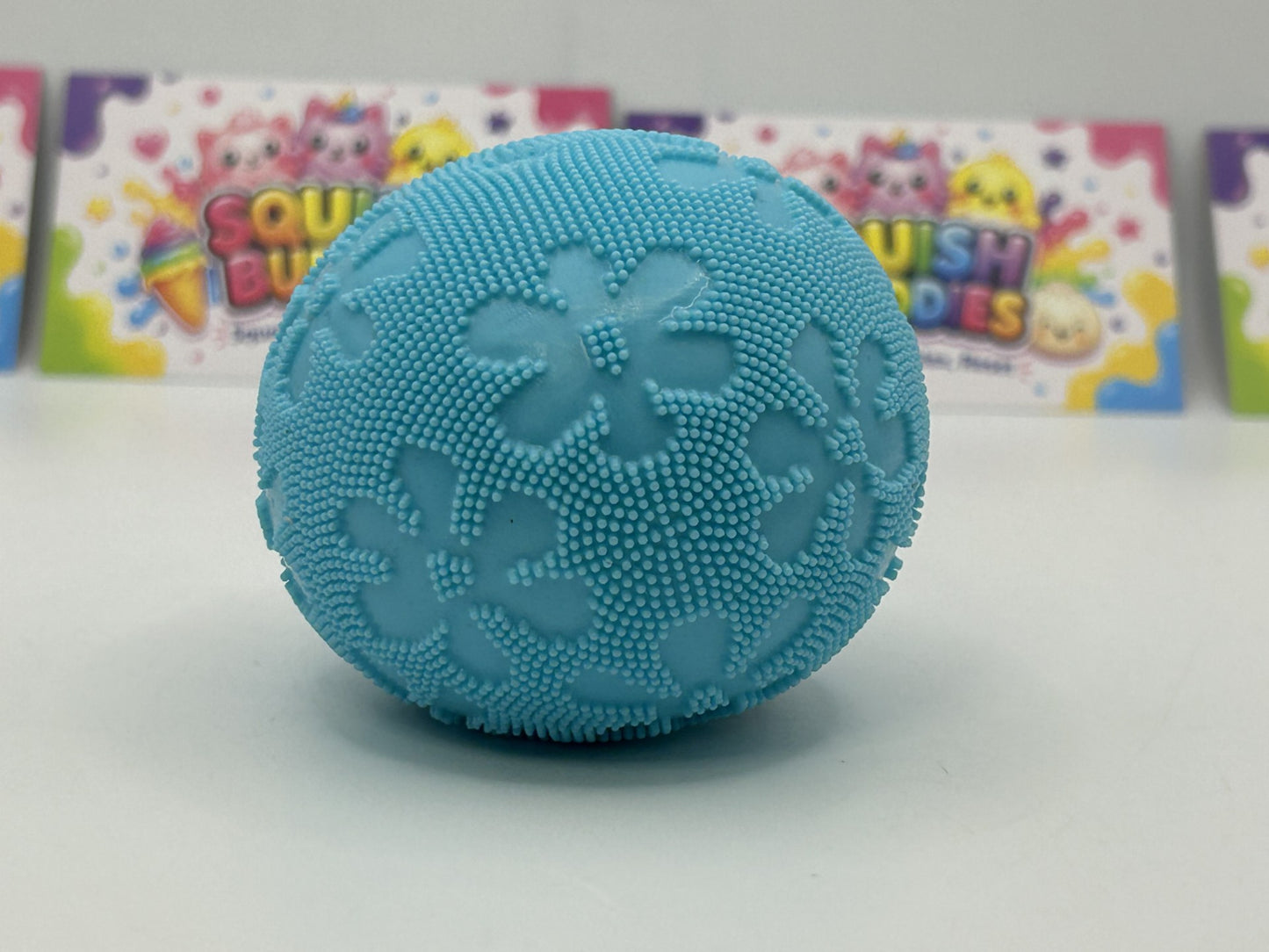 Fuzzball Squishy Sensory Fidget Toy | Soft Textured Stress Relief Squish Ball