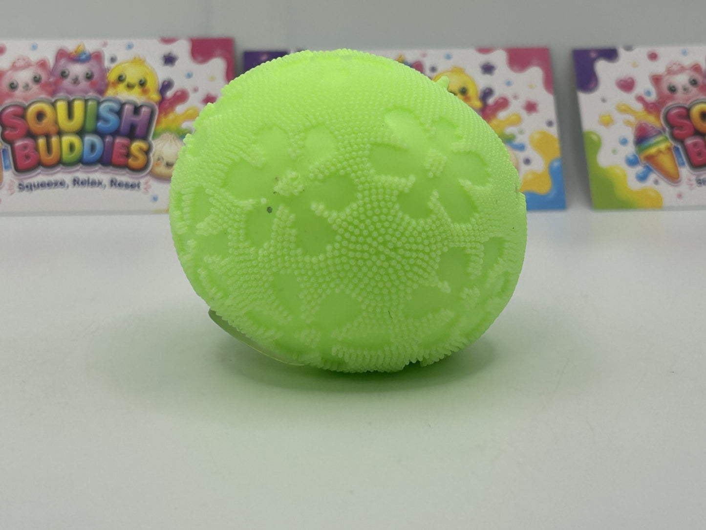 Fuzzball Squishy Sensory Fidget Toy | Soft Textured Stress Relief Squish Ball