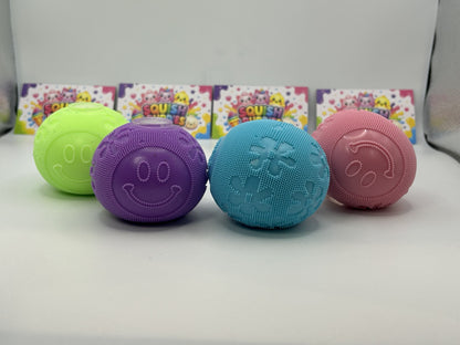 Fuzzball Squishy Sensory Fidget Toy | Soft Textured Stress Relief Squish Ball