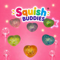 Mini Glitter Heart Squishy | Slow Rise Maltose Sensory Toy