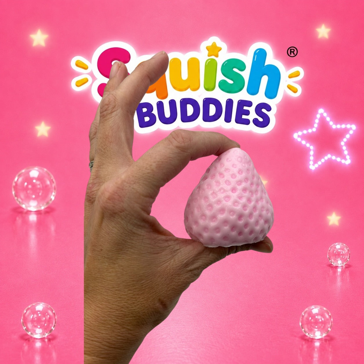 Tabba Strawberry Squishy Selection | Super Soft Sensory Squishies