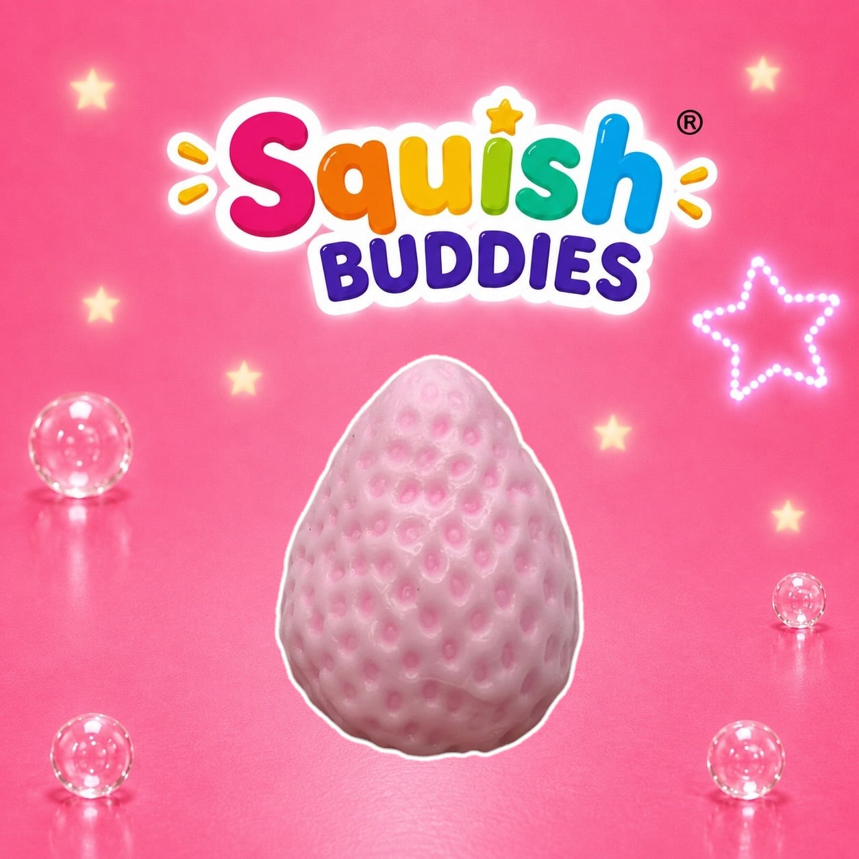 Tabba Strawberry Squishy Selection | Super Soft Sensory Squishies