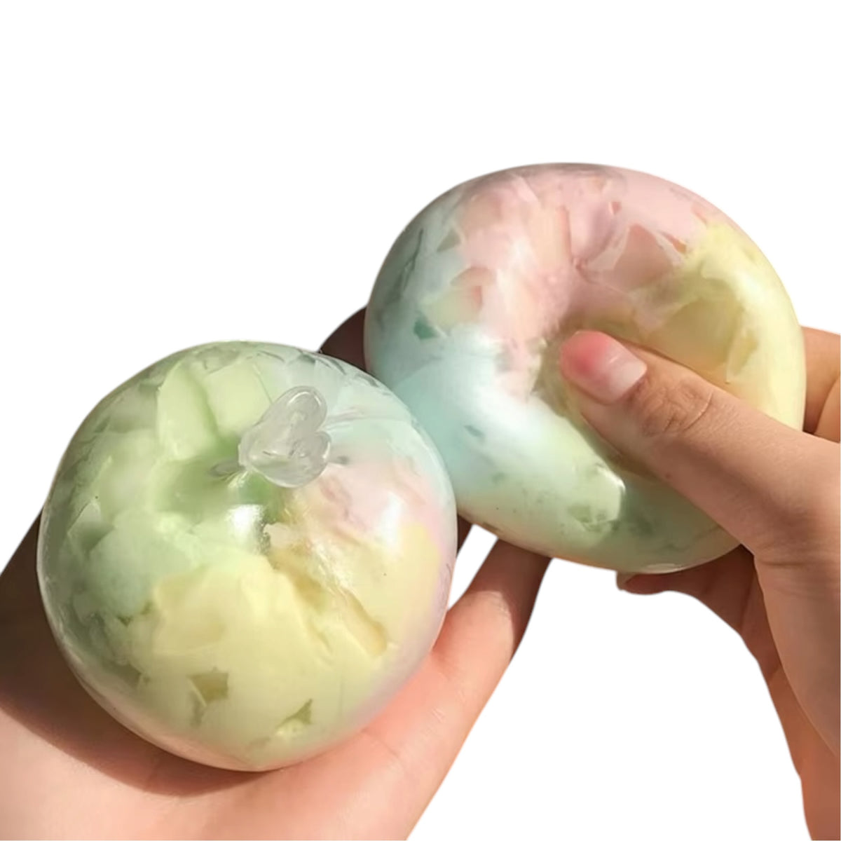 Wax Cracking Crunchy Squishy Balls