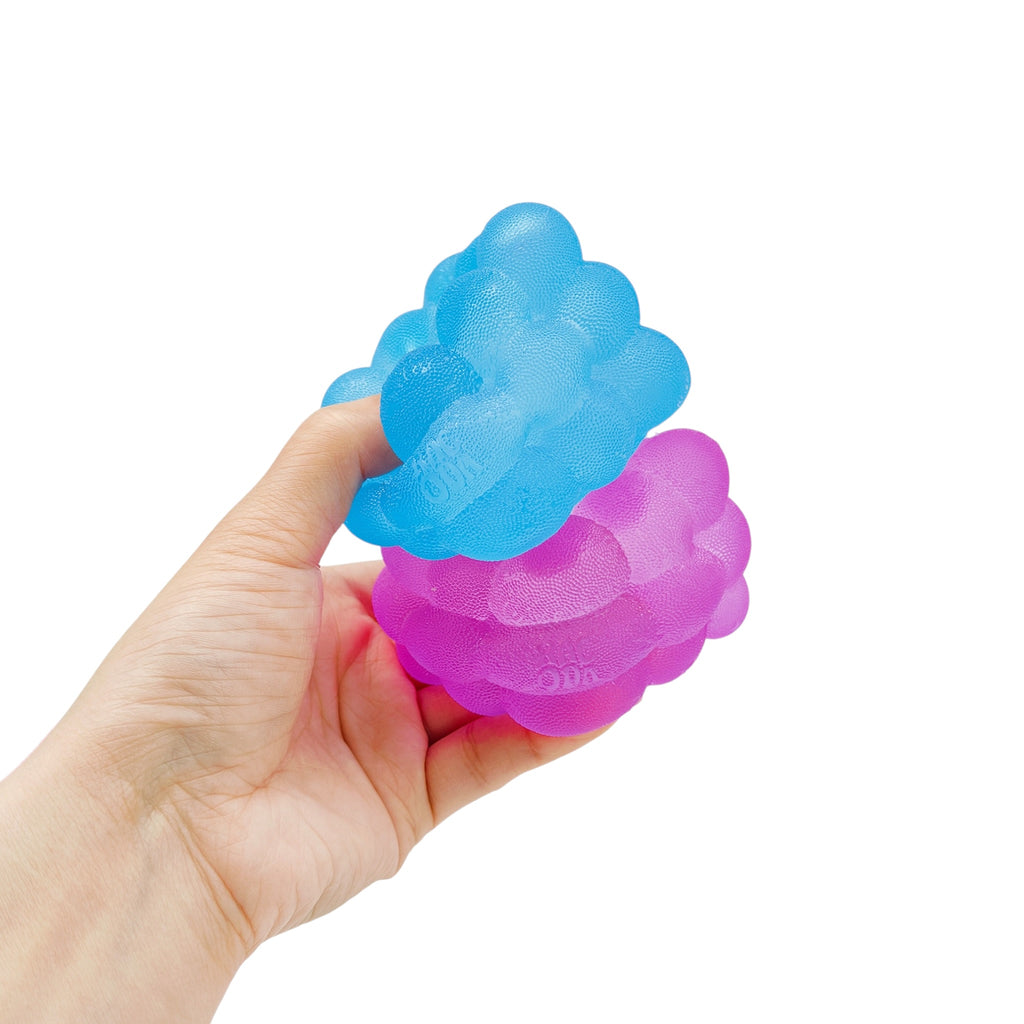 Textured Bubble Cube Squishy – Super Solid Stress Ball Sensory Squeeze Fidget Toy (Mystery Colour)