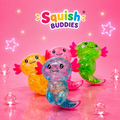 Glitter Axolotl Squishy Sensory Fidget Toy | Sparkly Animal Stress Relief Squish