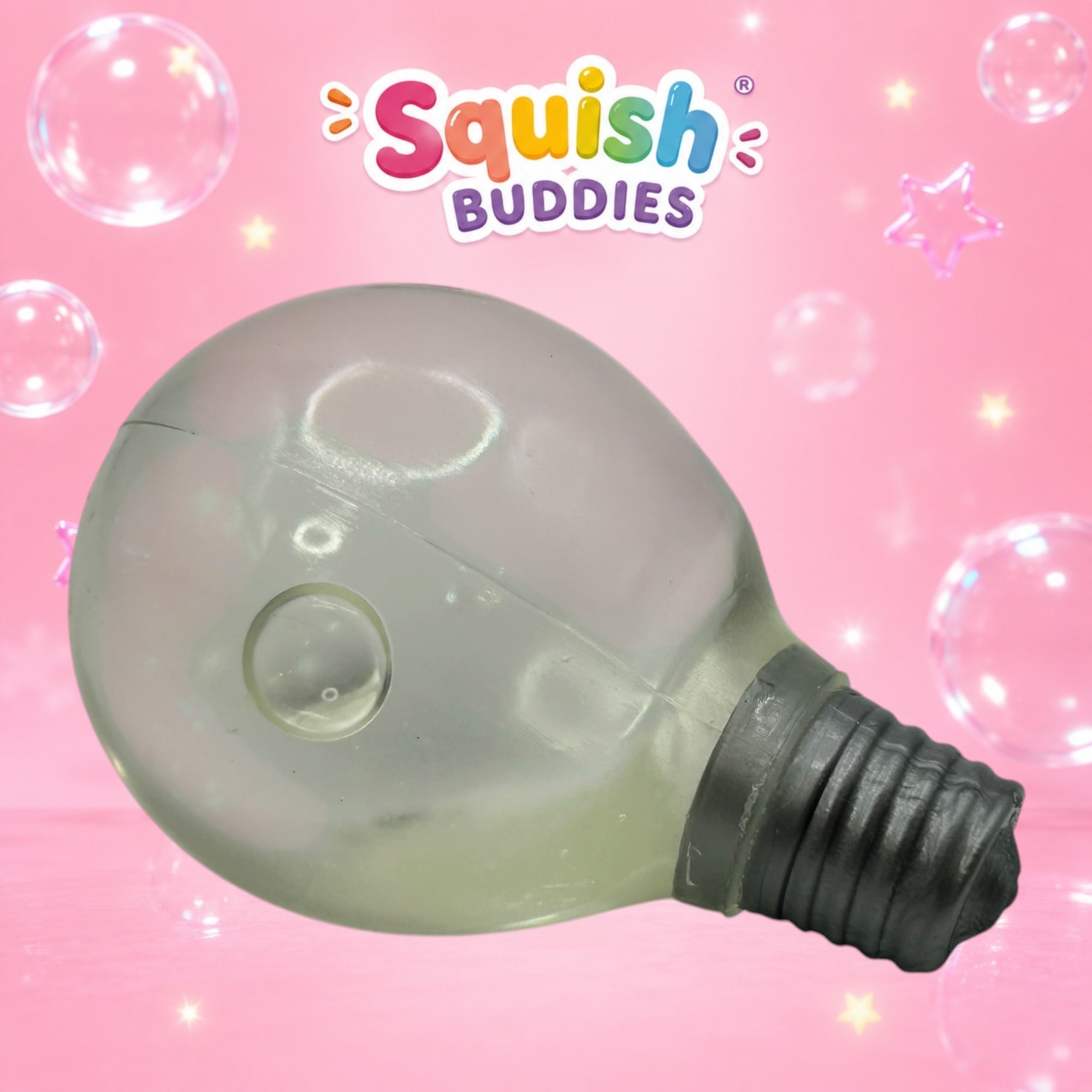 Glow in the Dark Light Bulb Globe Squishy | Maltose Slow Rise Sensory Toy