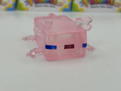 Minecraft Style Axolotl Squishy Sensory Fidget Toy Stretchy Maltose Squish