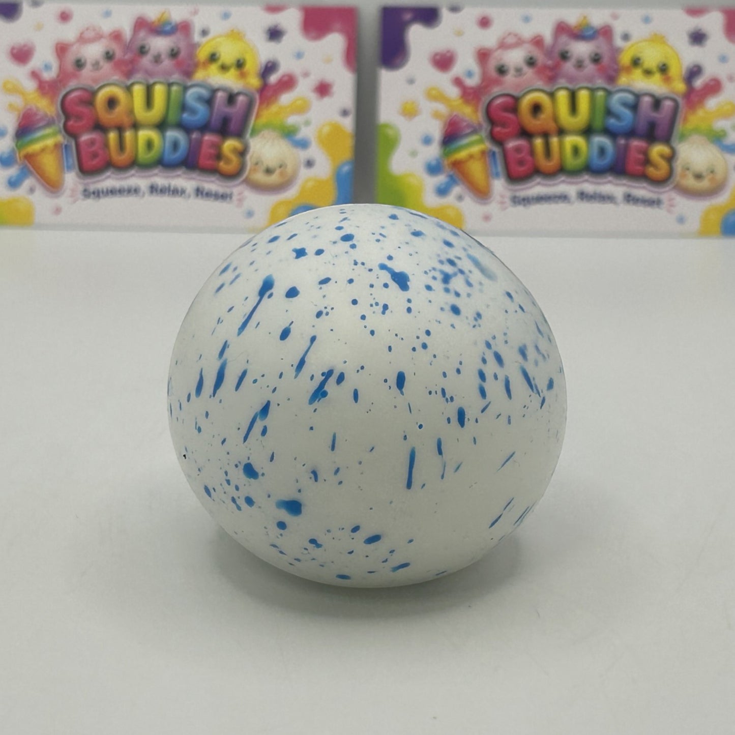 Snowball Squishy Sensory Fidget Toy Soft Foam Stress Relief Squeeze Ball