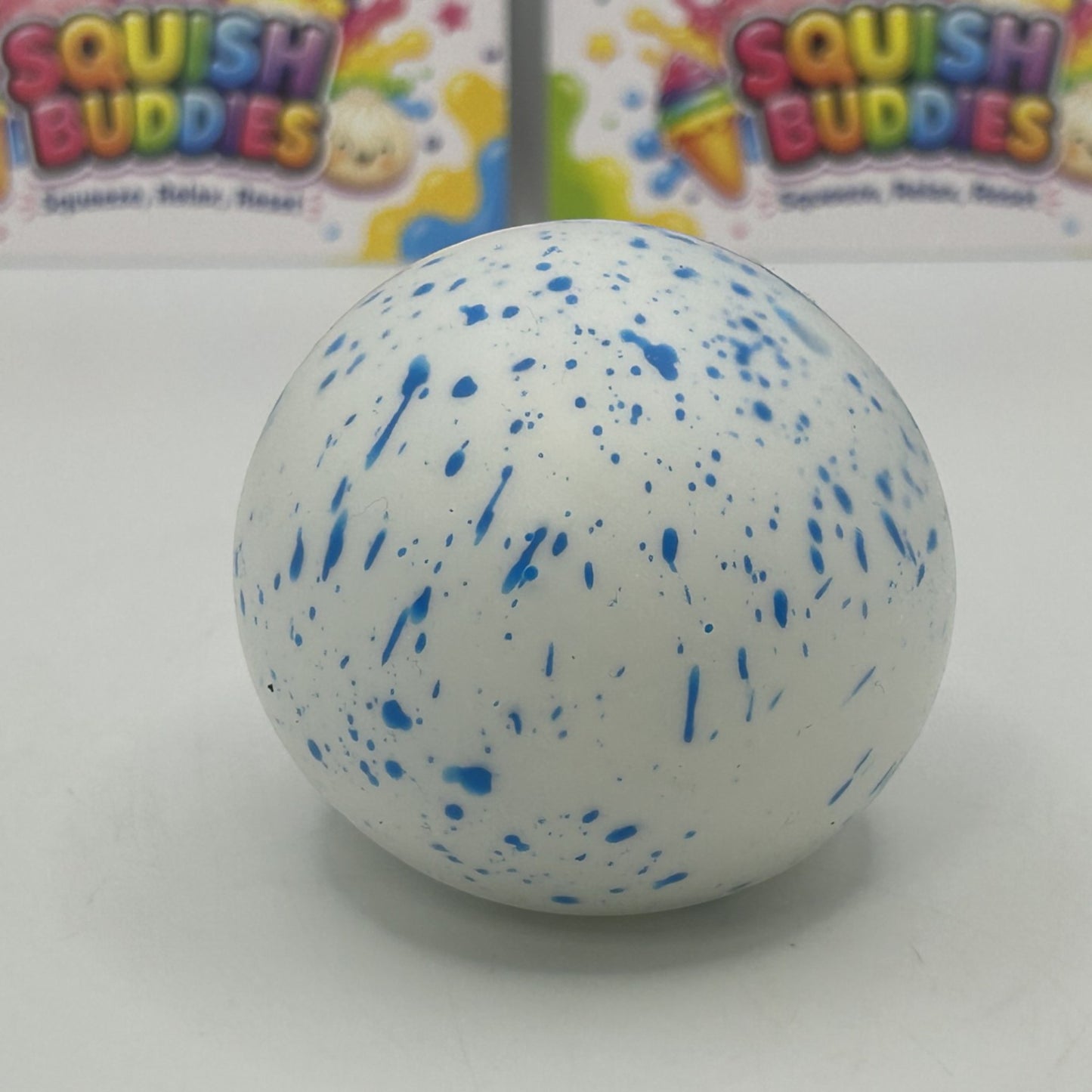 Snowball Squishy Sensory Fidget Toy Soft Foam Stress Relief Squeeze Ball