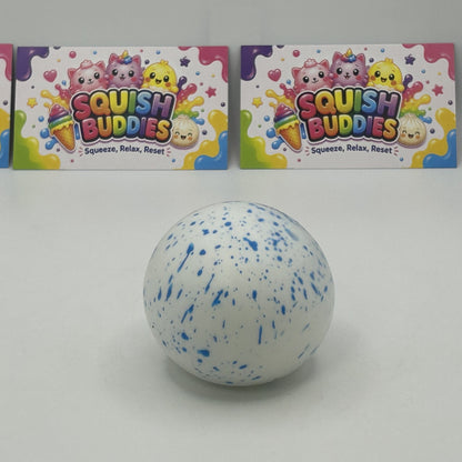 Snowball Squishy Sensory Fidget Toy Soft Foam Stress Relief Squeeze Ball